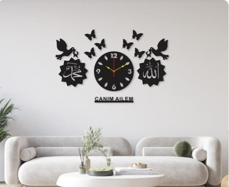 DIY Wall Clock Decoration