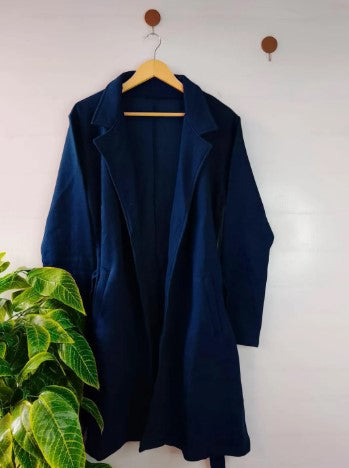 1 Pc Women's Stitched Fleece Plain Fleece Jacket